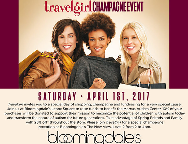 Travelgirl Champagne Event at Bloomingdales