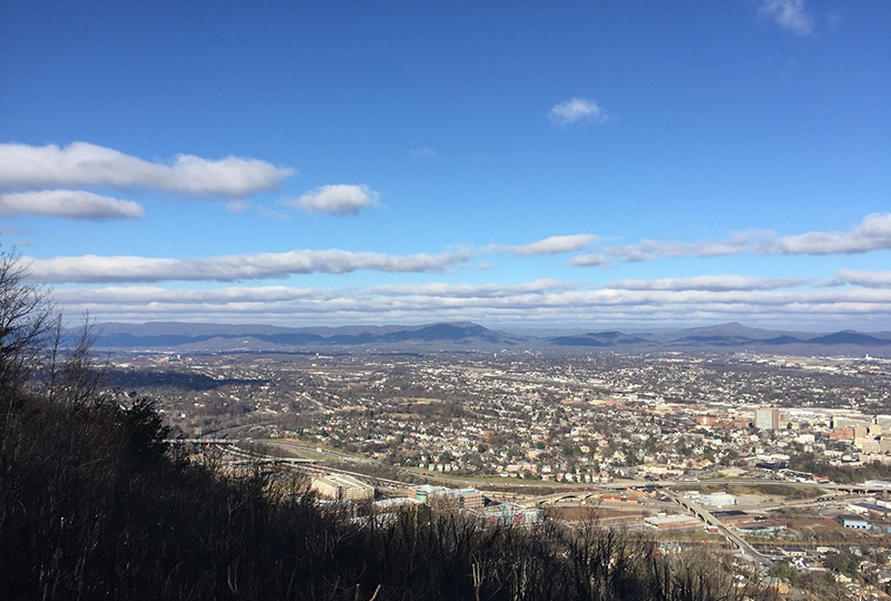 A view from the Roanoke Star